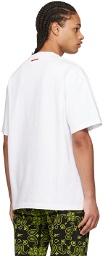 Reebok by Pyer Moss White Cotton T-Shirt