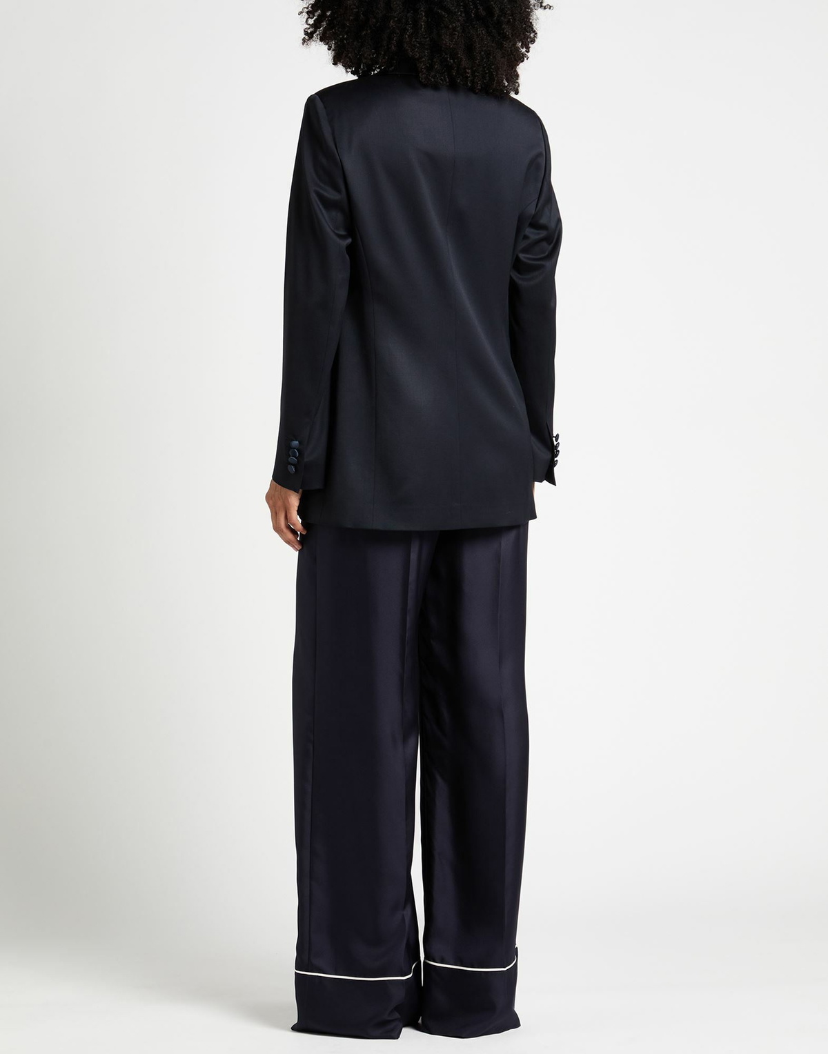 Kiton Womens Blazer Midnight in Blue