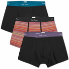 Paul Smith Men's Trunk- 3 Pack in Blacks