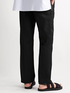 LOEWE - Cotton-Drill Trousers - Black