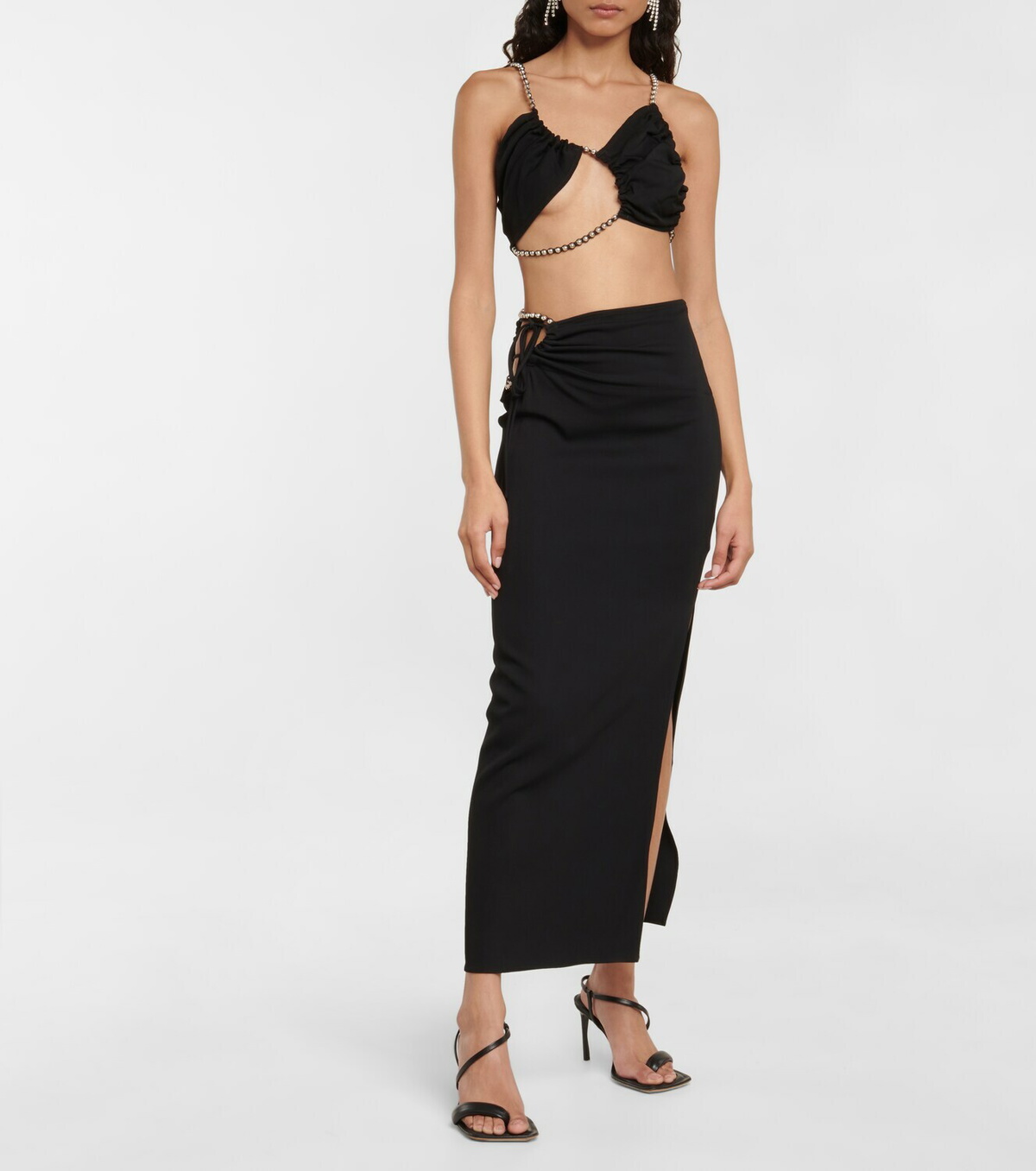 CHRISTOPHER ESBER Upholstered Brocade Skirt (Multi) main image 0