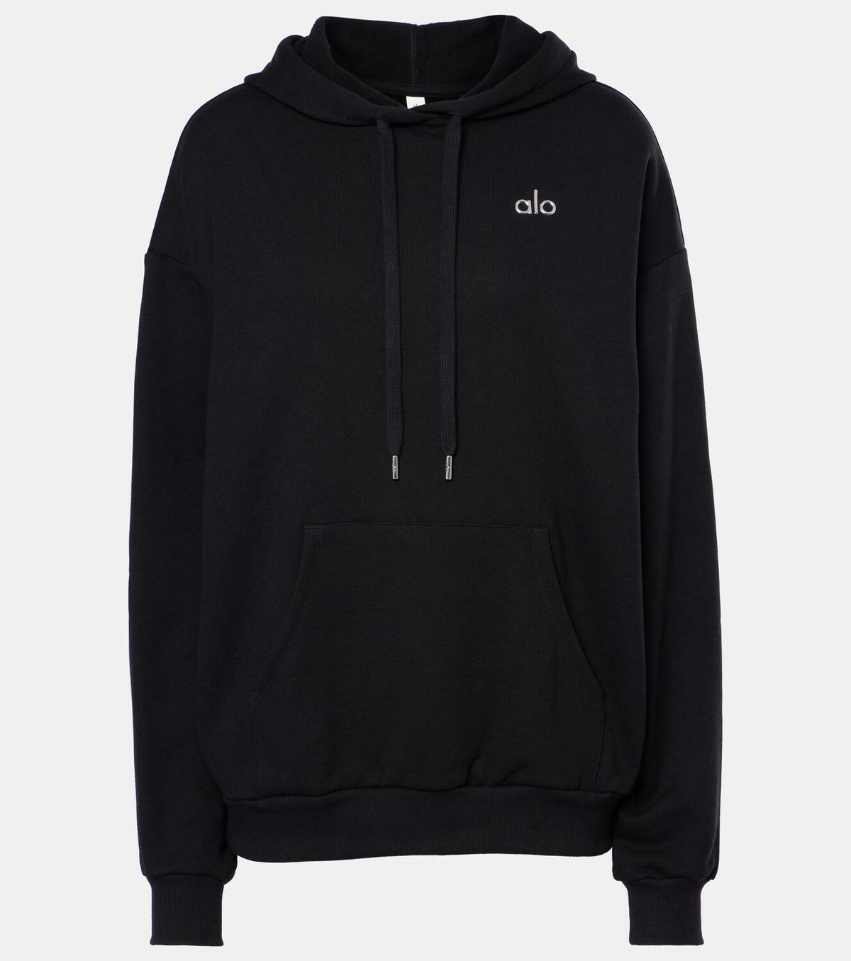 Alo yoga Accolade Hoodie Sサイズ ブラック Alo Yoga Accolade cotton-blend hoodie Alo Yoga