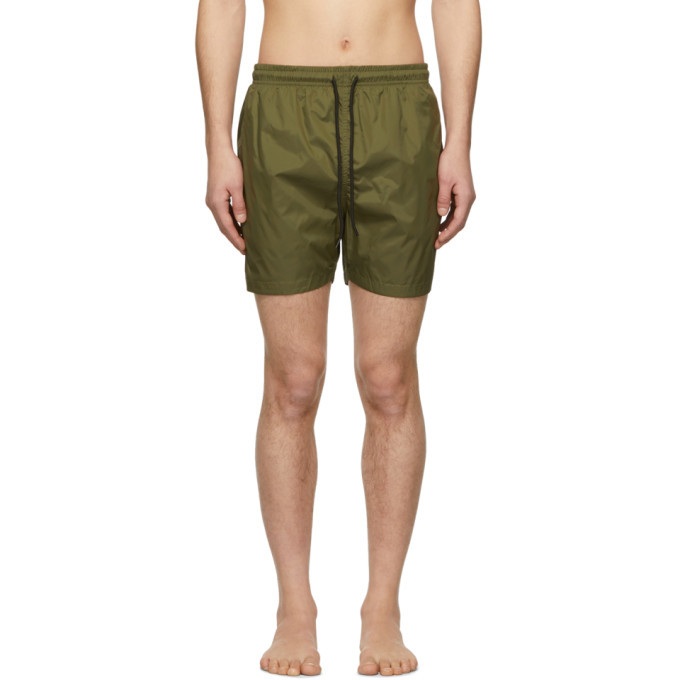 Solid and Striped Green Classic Swim Shorts Solid and Striped