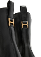 Chloe Women's Black Marcie 40 Leather Chelsea Boots