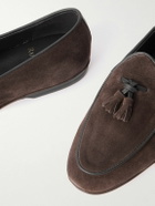 Rubinacci - Marphy Tasselled Suede Loafers - Brown