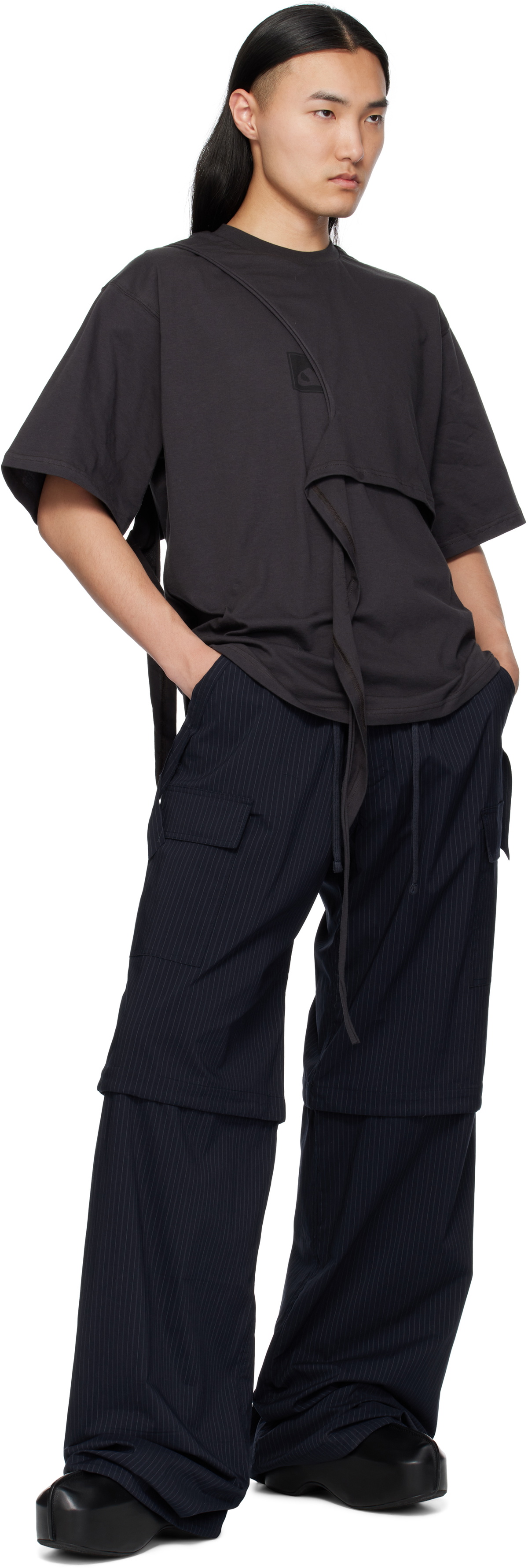 Ottolinger Black Wrap T-shirt