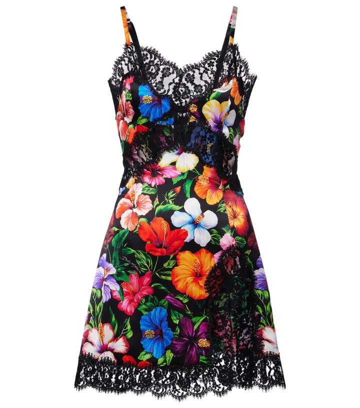 DOLCE & GABBANA - Lace Mini Dress Dolce & Gabbana DOLCE & GABBANA - Lace Mini Dress Dolce & Gabbana