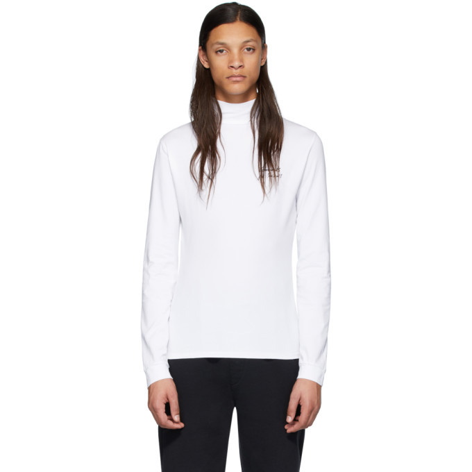 Photo: VETEMENTS White STAR WARS Edition Logo Turtleneck