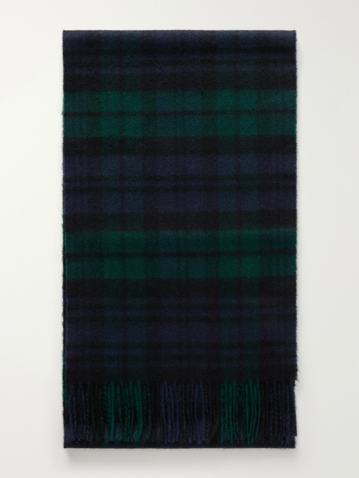 Johnstons of Elgin - Checked Cashmere Scarf