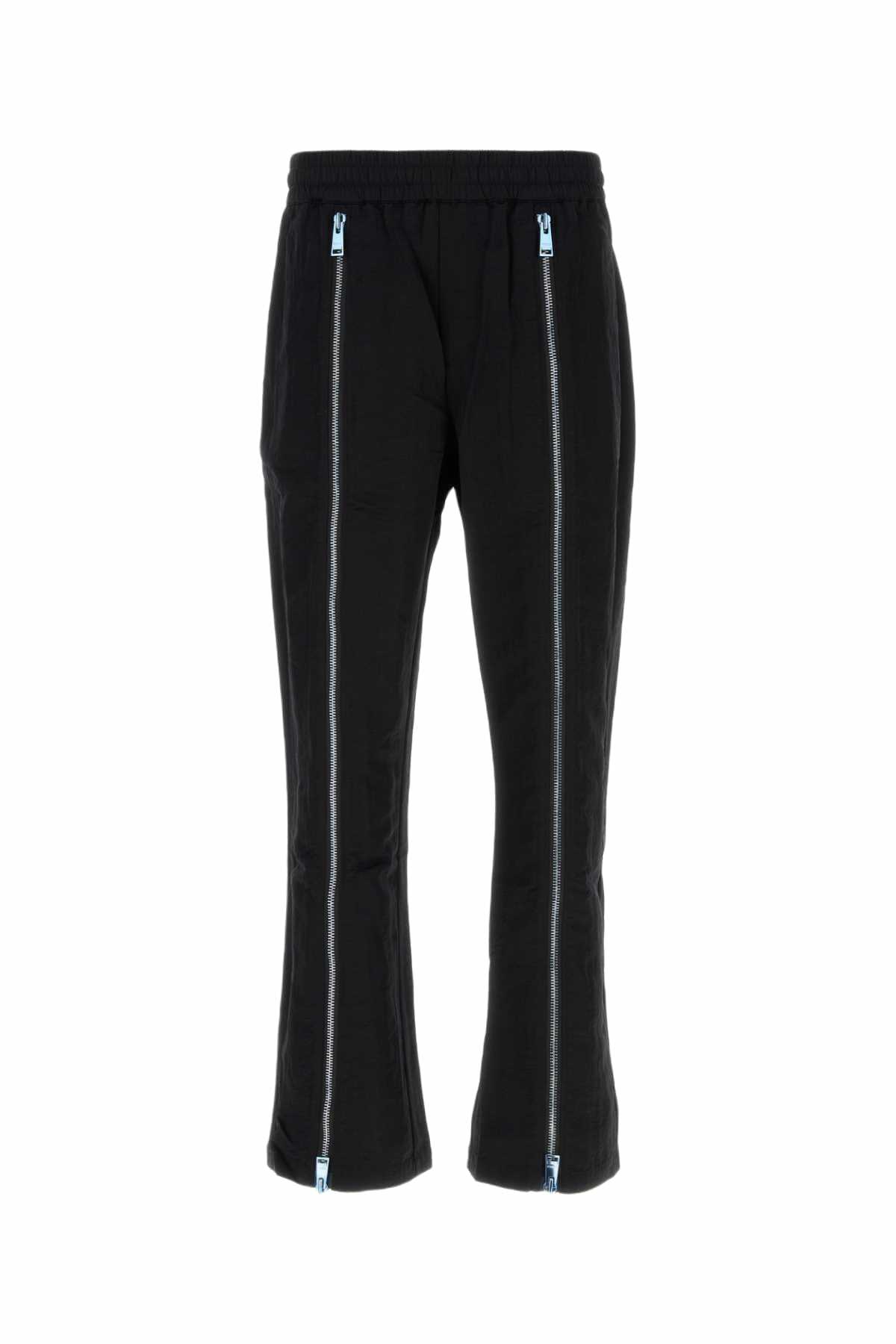 Purple Brand Black Nylon Pant