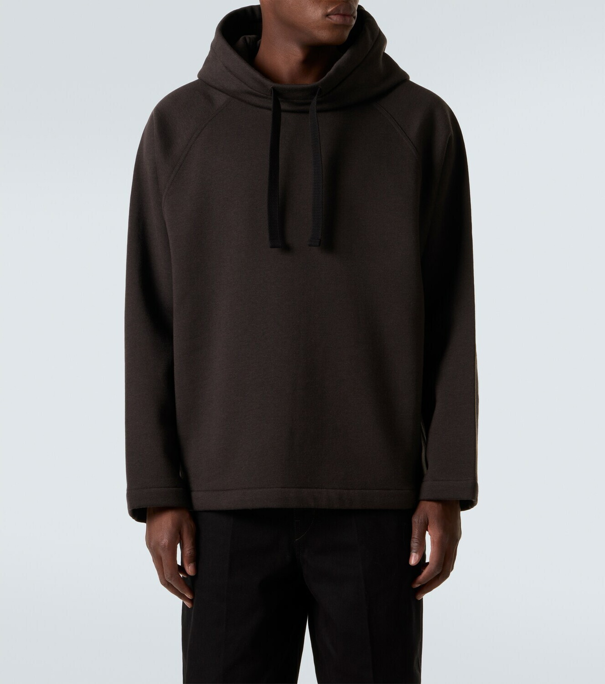 Lemaire Wool and cotton hoodie