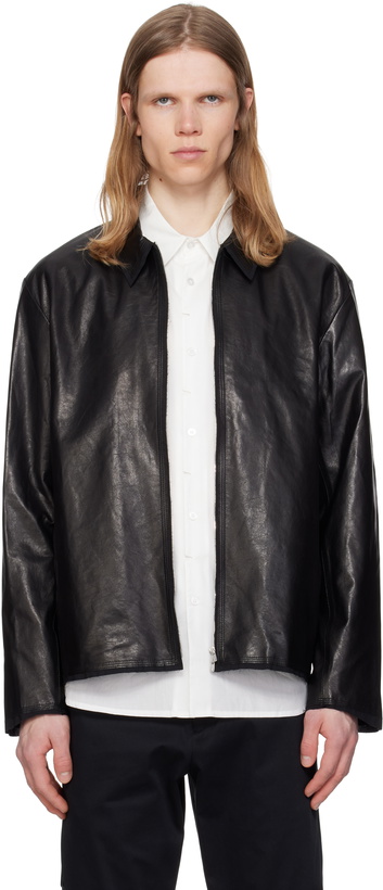 Photo: POST ARCHIVE FACTION (PAF) Black 8.0 Right Leather Jacket