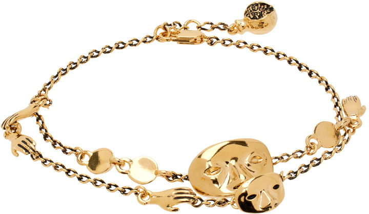 Photo: LEMAIRE Gold Estampe Bracelet