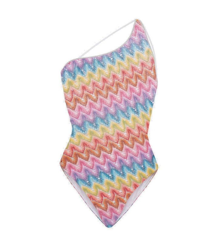 Photo: Missoni Zigzag lamé swimsuit