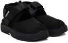 SUICOKE Black UNBITA-ab Sandals