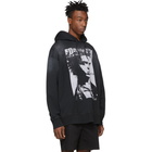 Dsquared2 Black Military Punk Hoodie