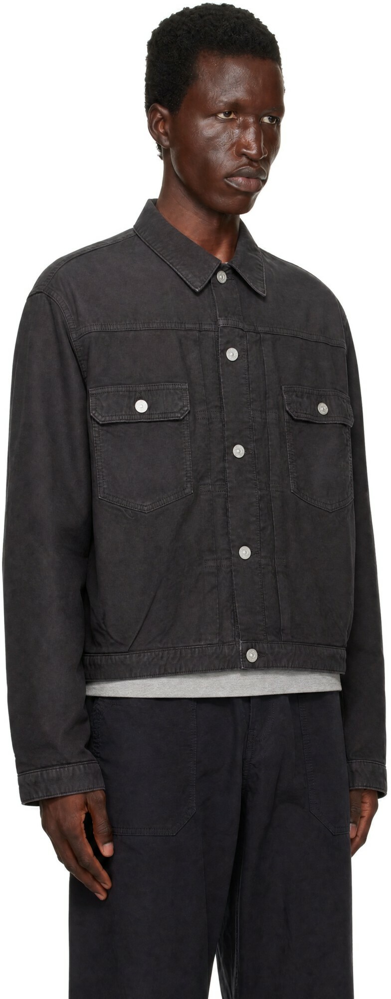 visvim Gray 101XX JKT G.Cords Jacket