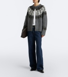 Arch4 Fair Isle cashmere cardigan