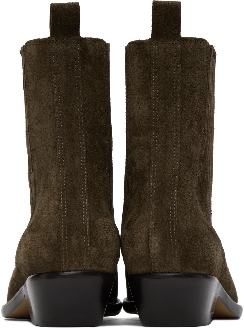 Isabel Marant Beige Delena Boots Isabel Marant