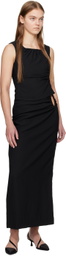 WYNN HAMLYN Black Ella Tank Top