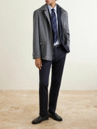 Boglioli - Lyocell and Cotton-Blend Twill Suit Jacket - Blue