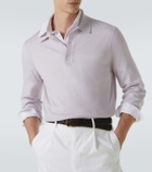 Dunhill Cashmere polo sweater