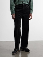 Visvim - Broader Straight-Leg Cotton-Corduroy Trousers - Black
