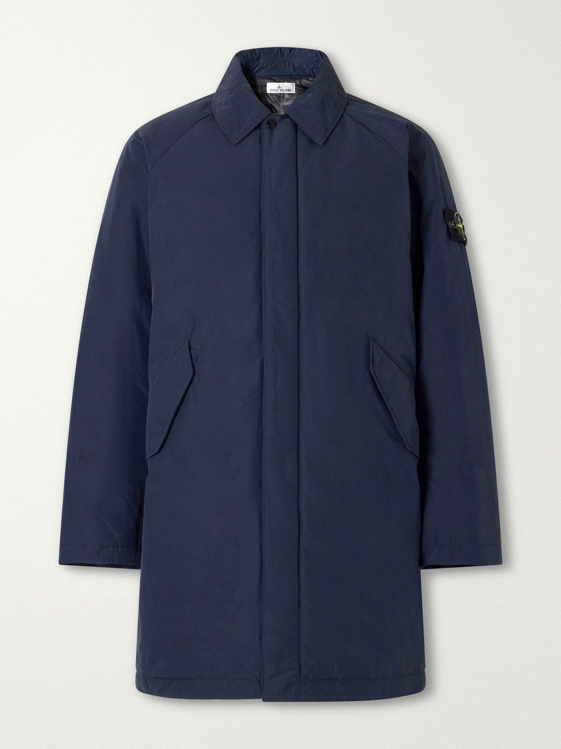 Stone Island - Micro Reps Shell Coat - Blue