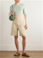 Altea - Crocheted Cotton Sweater - Green