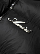 AMIRI - Bones Appliquéd Quilted Shell Down Jacket - Black