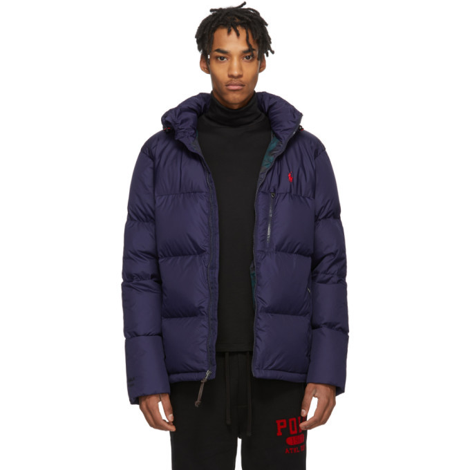 Photo: Polo Ralph Lauren Navy Down Jackson Jacket