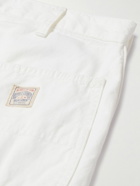 Polo Ralph Lauren - Straight-Leg Distressed Garment-Dyed Denim Shorts - White