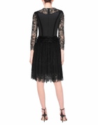 Ermanno Scervino Womens Midi dress in Black