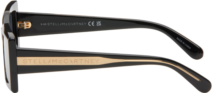Stella McCartney Black Rectangular Sunglasses