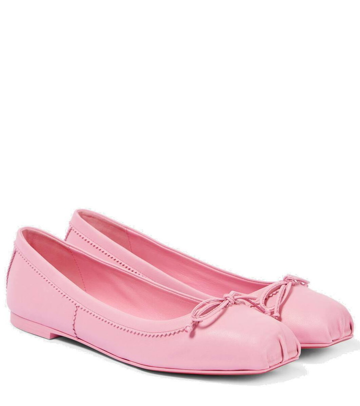 Photo: Christian Louboutin Mamadrague leather ballet flats