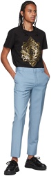 Versace Jeans Couture Black & Gold V-Emblem T-Shirt