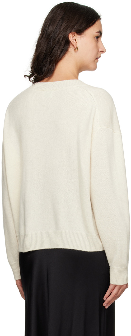 ANINE BING Off White Lee Sweater ANINE BING