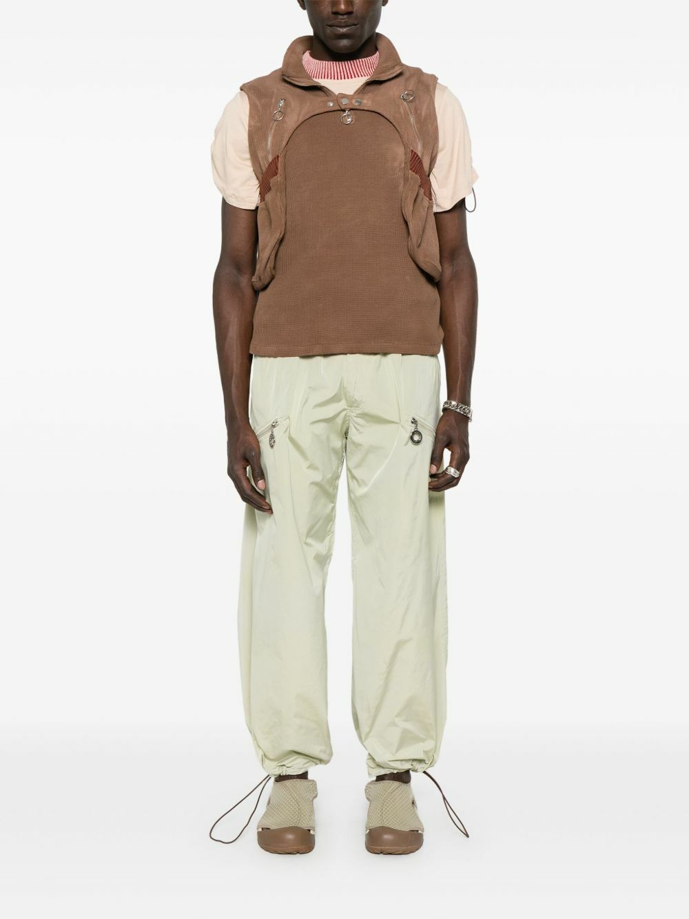 Charlie Constantinou High-Neck Vest