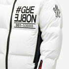 Moncler Grenoble Men's Pramint Padded Nylon Jacket in White