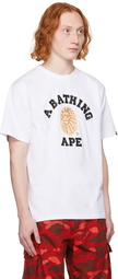 BAPE White Jewels College T-Shirt