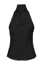 Courrèges Blouse Scarf Mockneck