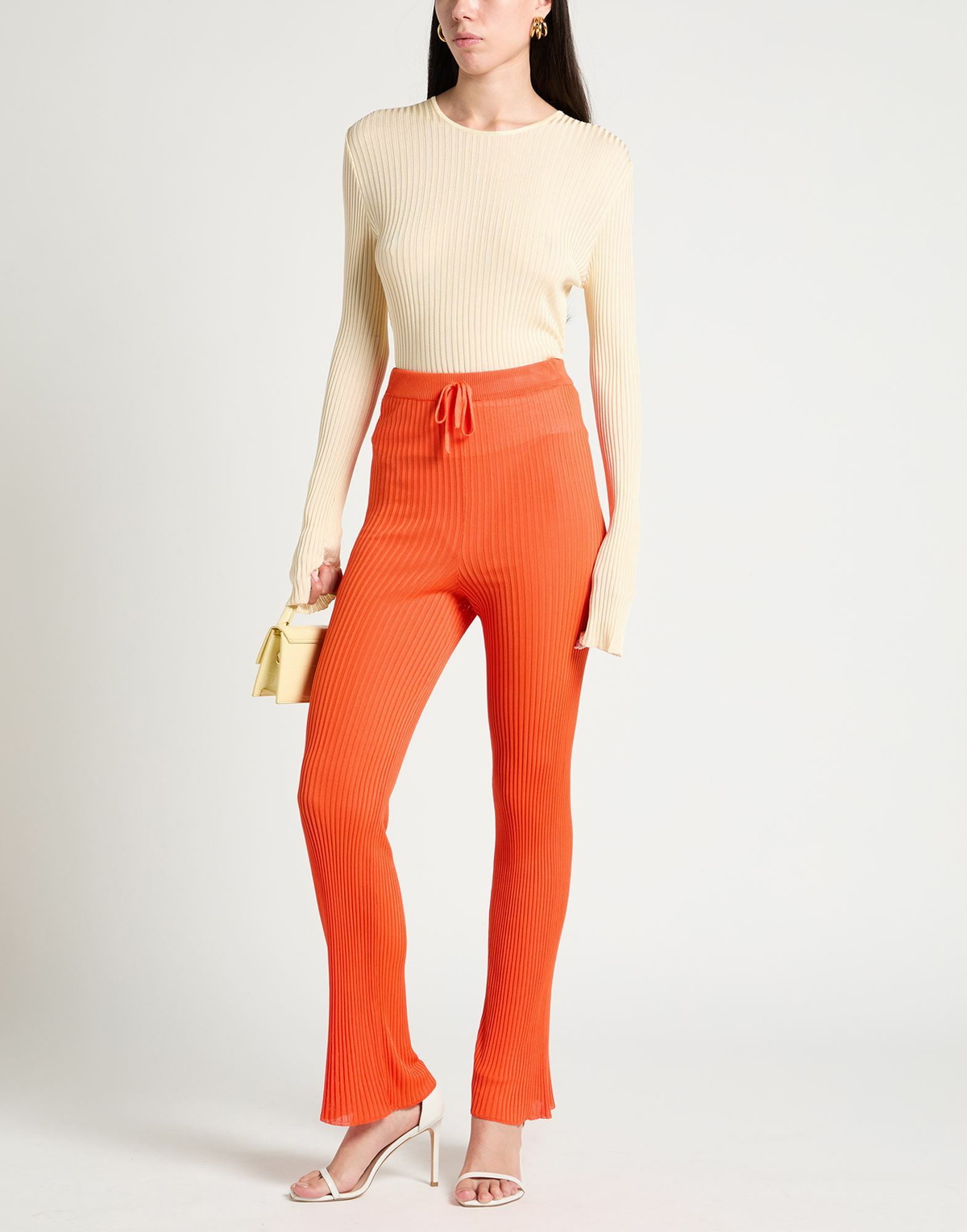 Marques' Almeida Womens Sweater in Pastel yellow