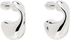 Maria Black Silver Dolphin Small Earrings