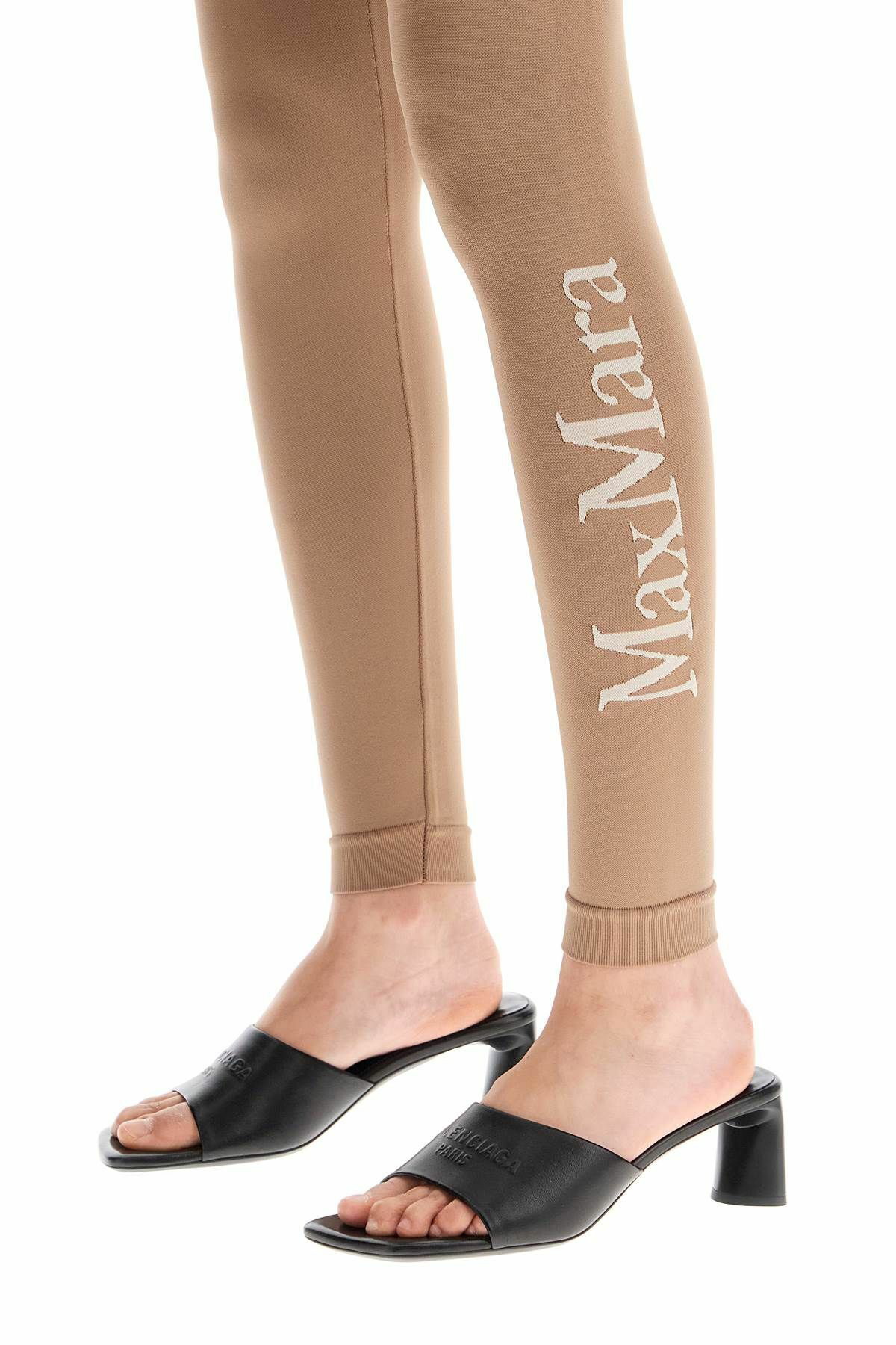 S MAX MARA 'basilea' leggings Beige S Max Mara
