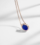 Repossi Antifer 18kt gold necklace with lapis lazuli and diamonds