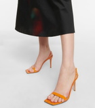 Gianvito Rossi - Ribbon 85 leather slingback sandals
