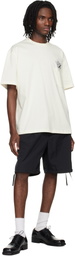 WOOYOUNGMI Black Zip Detail Utility Shorts