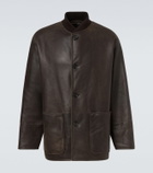 A.Presse Leather jacket