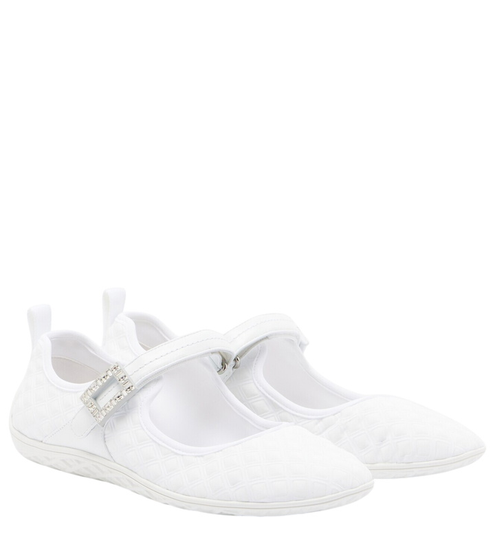 Photo: Roger Vivier Viv Low Mary Jane flats