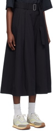 Studio Nicholson Black Belted Trousers